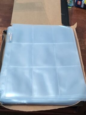 93 Clear 9-Pocket Trading Card Pages Ultra Pro New Pages